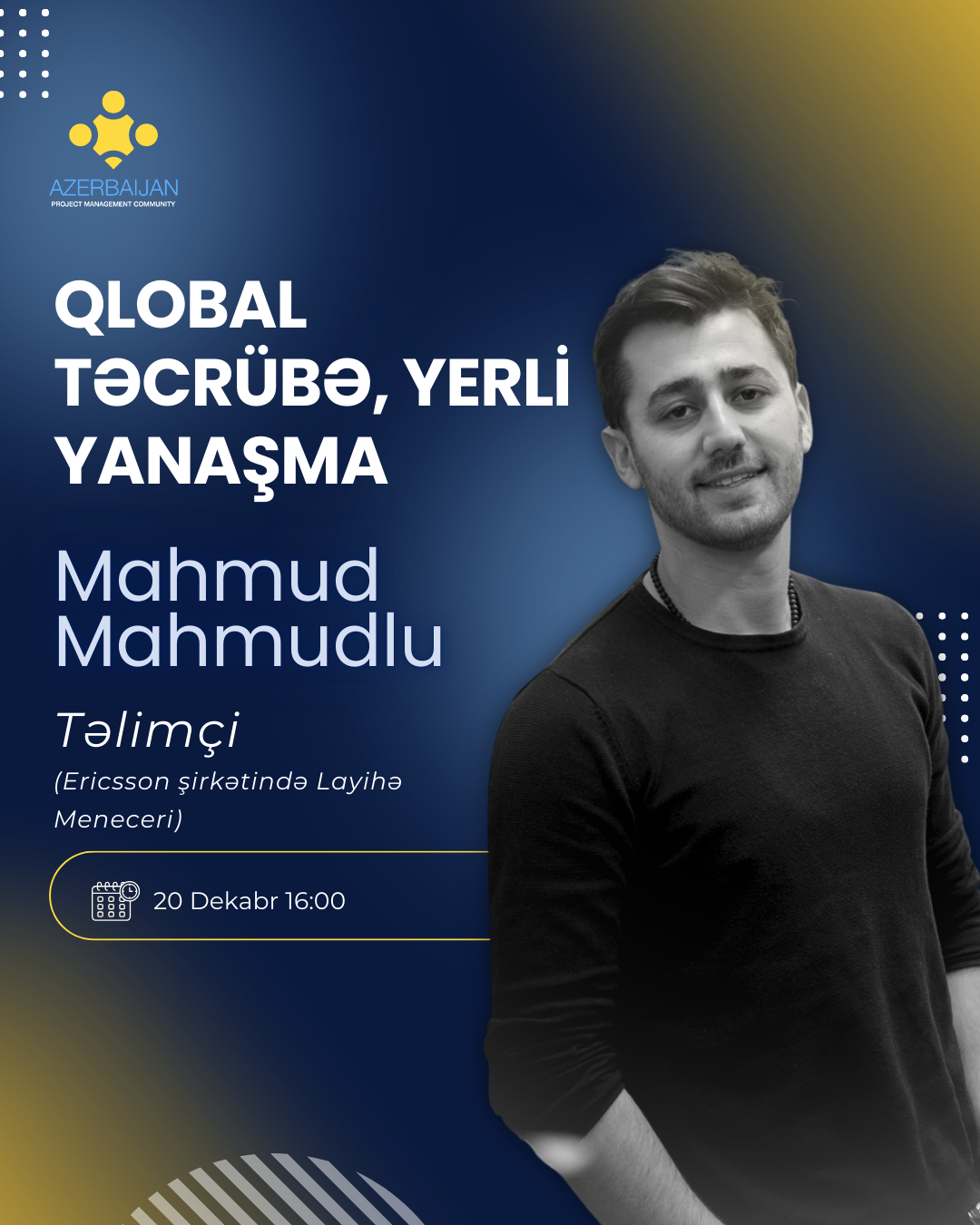 Qlobal PM Təcrübəsi: Xaricdə Karyera və Real Səhnə Arxası