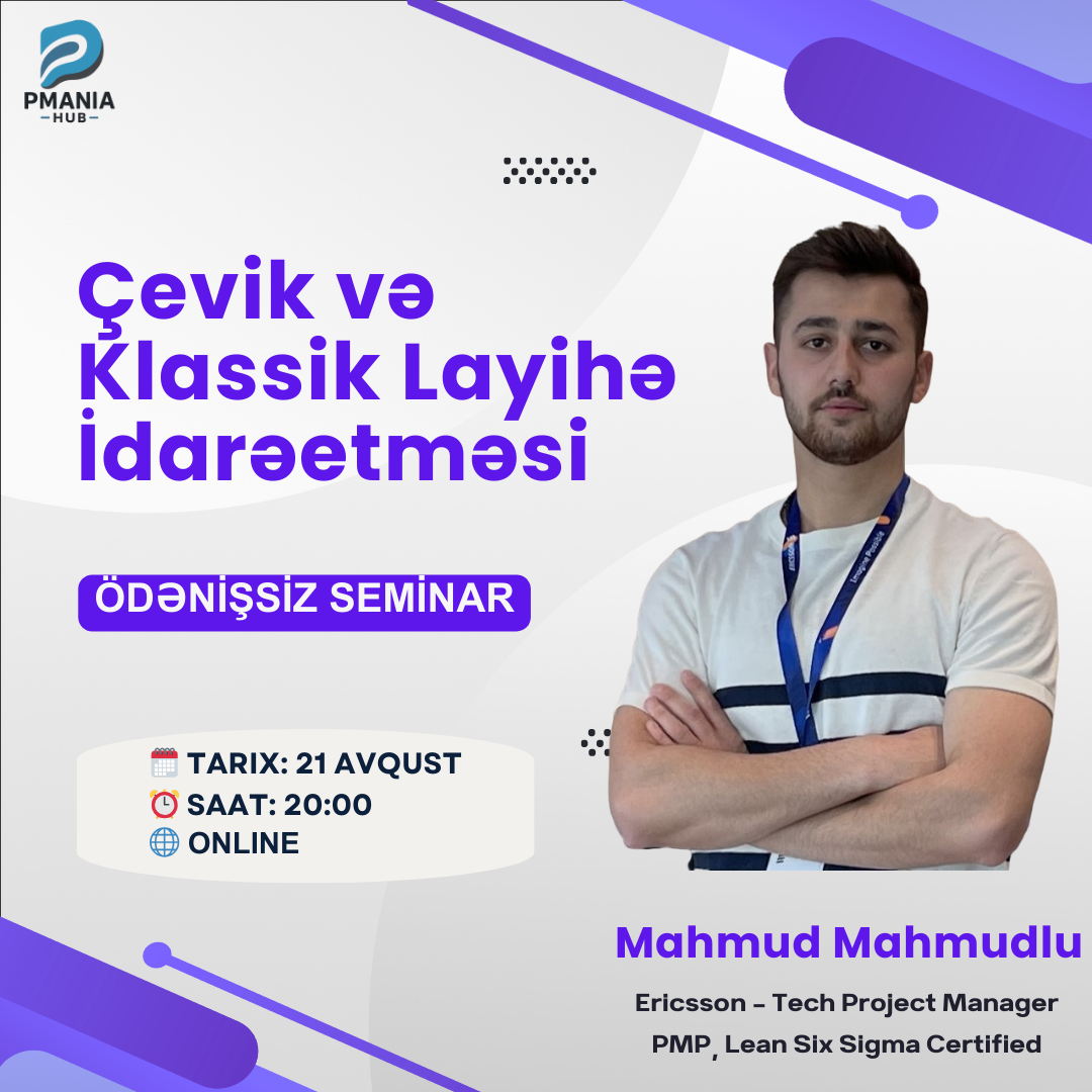 Ödənişsiz Seminar Elanı